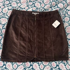 Free People (We The Free) mini corduroy skirt